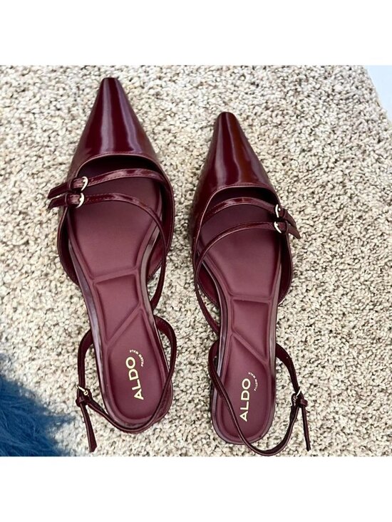 ALDO Shoes - Aldo maroon pointed toe size 9. Never used. #aldo #sandals #sexy...